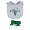 image:imageHudson Baby Unisex Baby Cotton Bib and Sock Set Cowboy One SizeCutest Clover