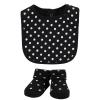 image:imageHudson Baby Unisex Baby Cotton Bib and Sock Set Cowboy One SizeMommy Latte