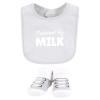image:imageHudson Baby Unisex Baby Cotton Bib and Sock Set Cowboy One SizePowered By Milk