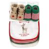 image:imageHudson Baby Unisex Baby Cotton Bib and Sock Set Cowboy One SizeRudolph