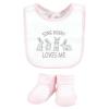 image:imageHudson Baby Unisex Baby Cotton Bib and Sock Set Cowboy One SizeSome Bunny