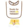 image:imageHudson Baby Unisex Baby Cotton Bib and Sock Set Cowboy One SizeTaco Tuesday