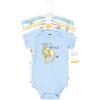 image:imageHudson Baby Unisex Baby Cotton Bodysuits 5packBoy Safari World