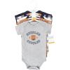 image:imageHudson Baby Unisex Baby Cotton Bodysuits 5packFootball Huddles