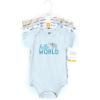 image:imageHudson Baby Unisex Baby Cotton Bodysuits 5packHello World Safari