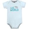 image:imageHudson Baby Unisex Baby Cotton Bodysuits 5packHello World Safari