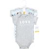 image:imageHudson Baby Unisex Baby Cotton Bodysuits 5packNeutral Abstract