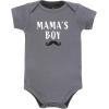 image:imageHudson Baby Unisex Baby Cotton Bodysuits 5packPlaid Bow Tie