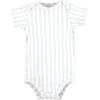image:imageHudson Baby Unisex Baby Cotton Bodysuits 5packPlaid Necktie