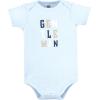 image:imageHudson Baby Unisex Baby Cotton Bodysuits 5packPlaid Necktie