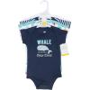 image:imageHudson Baby Unisex Baby Cotton Bodysuits 5packSea Characters