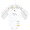 image:imageHudson Baby Unisex Baby Cotton BodysuitsNeutral Elephant