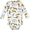 image:imageHudson Baby Unisex Baby Cotton BodysuitsRustic Safari