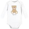 image:imageHudson Baby Unisex Baby Cotton BodysuitsTeddy Bears