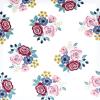 image:imageHudson Baby Unisex Baby Cotton Changing Pad Cover Pink Safari One SizeBlush Navy Floral