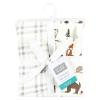 image:imageHudson Baby Unisex Baby Cotton Changing Pad Cover Pink Safari One SizeForest Animals