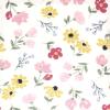image:imageHudson Baby Unisex Baby Cotton Changing Pad Cover Pink Safari One SizeSoft Painted Floral