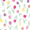 image:imageHudson Baby Unisex Baby Cotton Changing Pad Cover Pink Safari One SizeSpring Tulips