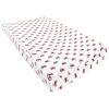image:imageHudson Baby Unisex Baby Cotton Changing Pad Cover Pink Safari One SizeTractor And Cow