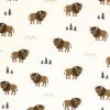 image:imageHudson Baby Unisex Baby Cotton Changing Pad Cover Pink Safari One SizeWild Buffalo