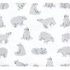 image:imageHudson Baby Unisex Baby Cotton Flannel Receiving Blankets Moose One SizeBear Poses