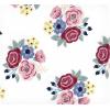 image:imageHudson Baby Unisex Baby Cotton Flannel Receiving Blankets Moose One SizeBlush Navy Floral