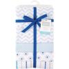 image:imageHudson Baby Unisex Baby Cotton Flannel Receiving Blankets Moose One SizeBoy Modern