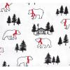 image:imageHudson Baby Unisex Baby Cotton Flannel Receiving Blankets Moose One SizeBuffalo Plaid Bear