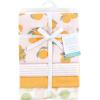 image:imageHudson Baby Unisex Baby Cotton Flannel Receiving Blankets Moose One SizeCitrus Orange