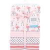 image:imageHudson Baby Unisex Baby Cotton Flannel Receiving Blankets Moose One SizeFlamingos