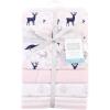 image:imageHudson Baby Unisex Baby Cotton Flannel Receiving Blankets Moose One SizeLinocut Woodland Girl