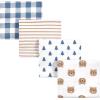 image:imageHudson Baby Unisex Baby Cotton Flannel Receiving Blankets Moose One SizeLittle Bear