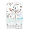 image:imageHudson Baby Unisex Baby Cotton Flannel Receiving Blankets Moose One SizeNeutral Woodland Pals