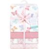 image:imageHudson Baby Unisex Baby Cotton Flannel Receiving Blankets Moose One SizePastel Butterfly