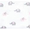 image:imageHudson Baby Unisex Baby Cotton Flannel Receiving Blankets Moose One SizePink Gray Elephant