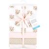 image:imageHudson Baby Unisex Baby Cotton Flannel Receiving Blankets Moose One SizePink Taupe Bear