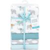 image:imageHudson Baby Unisex Baby Cotton Flannel Receiving Blankets Moose One SizeTeal Elephant