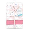 image:imageHudson Baby Unisex Baby Cotton Flannel Receiving Blankets Moose One SizeUnicorns Rainbows