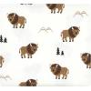image:imageHudson Baby Unisex Baby Cotton Flannel Receiving Blankets Moose One SizeWild Buffalo
