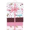 image:imageHudson Baby Unisex Baby Cotton Flannel Receiving Blankets Moose One SizeWoodland Floral