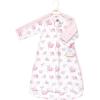 image:imageHudson Baby Unisex Baby Cotton LongSleeve Wearable Sleeping Bag Sack BlanketBasic Pink Floral