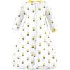image:imageHudson Baby Unisex Baby Cotton LongSleeve Wearable Sleeping Bag Sack BlanketDaisy Bee Long Sleeve