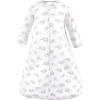 image:imageHudson Baby Unisex Baby Cotton LongSleeve Wearable Sleeping Bag Sack BlanketLilac Elephants Long Sleeve