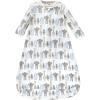 image:imageHudson Baby Unisex Baby Cotton LongSleeve Wearable Sleeping Bag Sack BlanketRoyal Safari