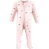 image:imageHudson Baby Unisex Baby Cotton Sleep and PlayPink Daisy Heart