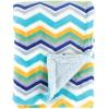 image:imageHudson Baby Unisex Baby Plush Mink and Sherpa Blanket Royal Safari One SizeBlue