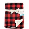 image:imageHudson Baby Unisex Baby Plush Mink and Sherpa Blanket Royal Safari One SizeBuffalo Plaid