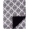 image:imageHudson Baby Unisex Baby Plush Mink and Sherpa Blanket Royal Safari One SizeClassic Damask