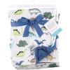 image:imageHudson Baby Unisex Baby Plush Mink and Sherpa Blanket Royal Safari One SizeDino