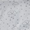 image:imageHudson Baby Unisex Baby Plush Mink and Sherpa Blanket Royal Safari One SizeGray Clouds